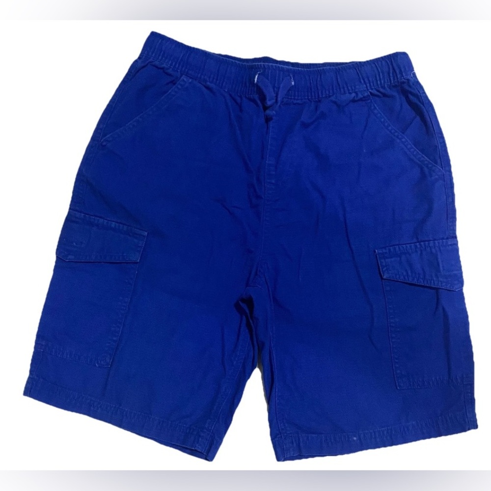 Epic Threads Size Large Royal Boys Blue Cargo Summer Shorts Brand New